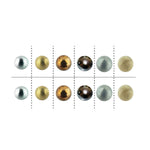 Physics Balls Set Solid 25mm Mixed Metal and Wood Density Experiment Kit Set of 12 Educational Tool by GSC International Inc.