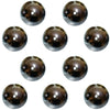 Steel Physics Balls Set of 10 for Laboratory Experiments