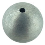 Zinc Physics Balls 1"H 25mm Metal Spheres with 3mm Drilled Hole Scientific Lab Experiment Equipment Set of 10 By GSC International Inc.
