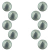 Solid Zinc Physics Balls Set of 10 for Laboratory Experiments