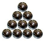 Steel Physics Balls 0.75"H 19mm Solid Metal Silver Drilled 3mm Hole Lab Experiment Set of 10 By GSC International Inc.