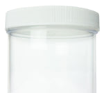 Polystyrene Sample Jars with Caps