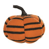 Halloween Decor Pumpkin Set – 5 H Fabric Orange Black – Cozy Accent By Melrose