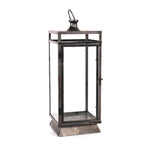 Decorative Black Metal Lantern – 20.5"H – Indoor Outdoor Accent – By Melrose