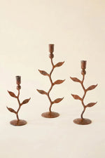 set of 3 candle holders