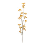 Golden Patrina Spray 33" Plastic Floral Picks Set of 12 in Warm Autumn Yellow Hues by Melrose