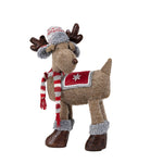 Melrose Moose Shelf Sitter with Hat 21"H