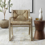 Handwoven Seagrass Chair – Organic Texture for Coastal Dining Spaces