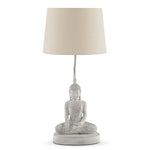 Sitting Buddha Desk Accent Lamp – Resin Spiritual Home Decor 22.5"H by SPI