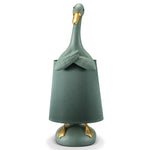 Bashful Duck Sculpture Lamp – Resin Decorative Desk Lighting 23"H by SPI
