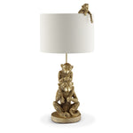 Madcap Monkey Trio Desk Accent Lamp – Resin Playful Home Decor 23"H by SPI