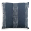 Casual Outdoor Pillow – Chenille Stripe Design – 20 W x 20 H – Caper – Uttermost