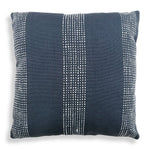 Textured Chenille Stripe Outdoor Decorative Pillow 20" W x 20" H Caper by Uttermost
