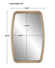 lightweight durable rattan wall mirror,

