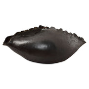 Uttermost 18152 Blossom Bronzed Metallic Ceramic Vase with Textured Petal Form