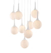 Zuo White Multi-Light Chandelier for Loft or Foyer