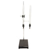 Telescoping Electrolysis Apparatus With Platinum Electrodes for STEM Labs