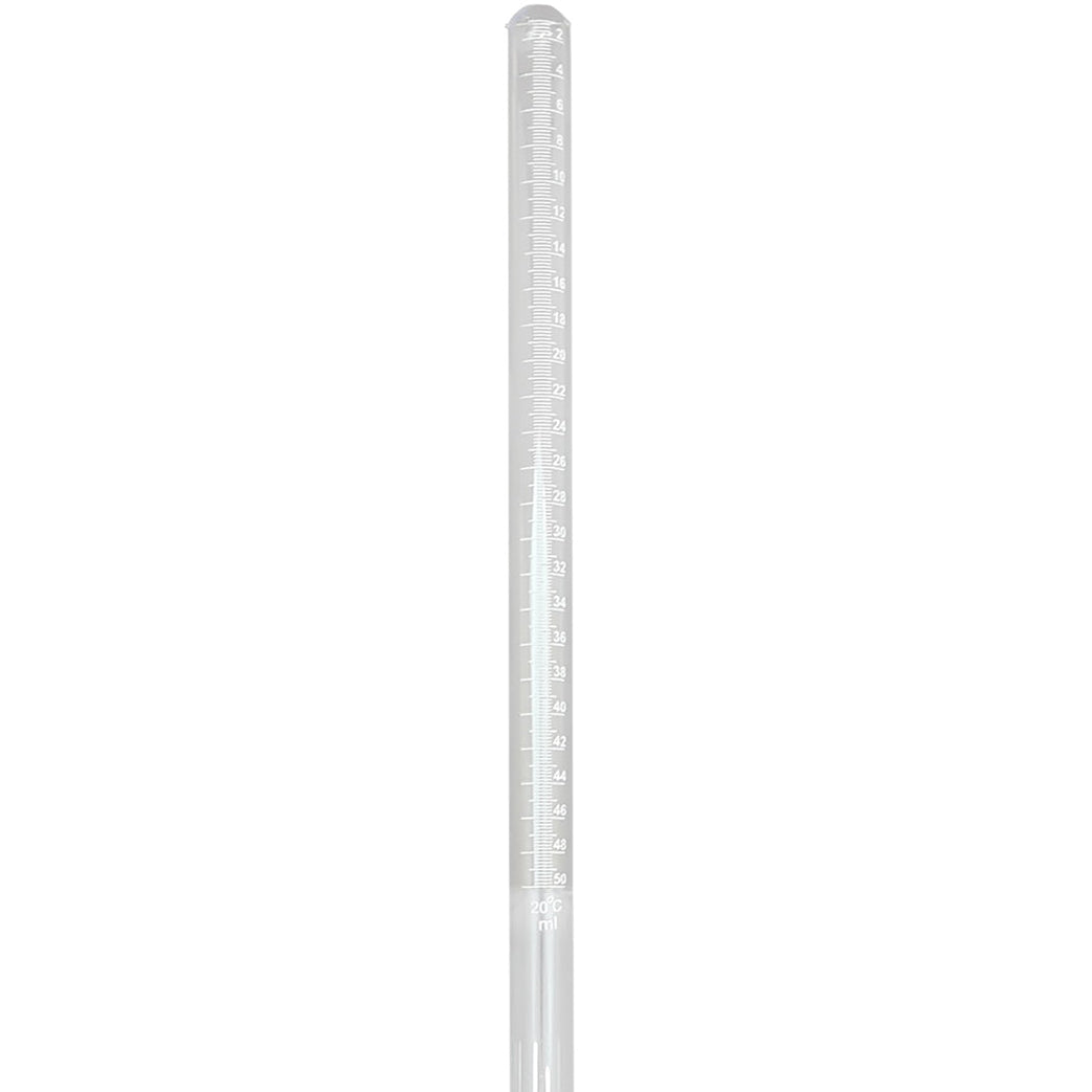 Eudiometer Tube 50ml – Clear Borosilicate Glass Gas Collection Tube wi ...