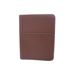 Amerileather Brown Leather Writing Portfolio – Professional Organizer Cover in Genuine Leather, Classic Executive Style