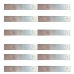 Flat Aluminum Electrode 4" L Aluminum Rectangular Conductive Electrodes Pack of 12 for Electrolysis STEM Experiments By GSC International Inc.