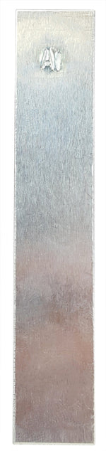 Flat Aluminum Electrode 4" L Aluminum Rectangular Conductive Lab Electrode for Electrolysis Chemistry Physics STEM Experiments By GSC International Inc.