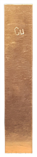 Flat Copper Electrode 4" L Copper Rectangular Conductive Electrodes for Electrolysis STEM Experiments By GSC International Inc.