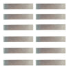 Flat Iron Electrodes Pack of 12 for Electrolysis Experiments
