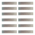 Flat Iron Electrode 4" L Iron Rectangular Conductive Electrodes Pack of 12 for Electrolysis STEM Experiments By GSC International Inc.