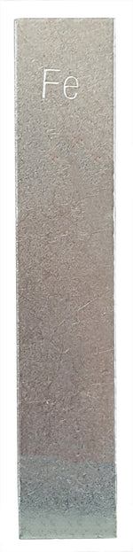Flat Iron Electrode 4" L Iron Rectangular Conductive Lab Electrode for Electrolysis STEM Experiments By GSC International Inc.