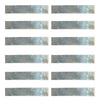 Flat Zinc Electrodes Pack of 12 for Electrolysis Experiments