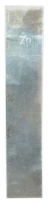 Flat Zinc Electrode for Electrolysis and Chemistry Lab Experiments