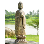 SPI Home Meditating Garden Buddha – 27" Tall Resin Sculpture for Tranquil Outdoor & Indoor Zen Spaces