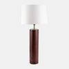 Sagebrook Home 50730 Wood, 32" Classic Table Lamp, Brown/Off White