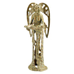 SPI Home Garden Angel Bird Feeder – 27" Cast Iron Sculpture, Decorative Outdoor Feeder with Angel Motif