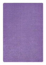 Carpets for Kids KIDply Soft Solids Collection Classroom Rug, Lilac, Rectangle
