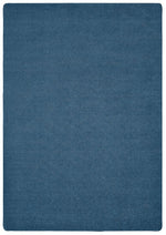 Carpets for Kids KIDply Soft Solids Collection Classroom Rug, Midnight Blue, Rectangle