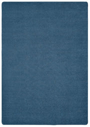 Carpets for Kids KIDply Soft Solids Collection Classroom Rug, Midnight Blue, Rectangle