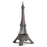 SPI Home Eiffel Tower Garden Sculpture – Cast Iron 21” Parisian Outdoor Accent in Antique Bronze Finish