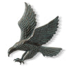 Swooping Eagle Wall Art - Aluminum Wildlife Sculpture for Home or Office
