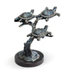 Coastal Sea Turtle Sculpture – Freestanding Nautical Décor for Beach Homes