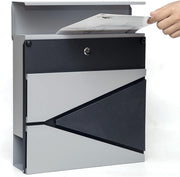 Fine Art Lighting MD21N Outdoor Wall Mounted Locking Steel Mailbox