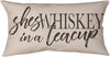 She's Whiskey Climaweave Pillow – 17x9 Durable Outdoor Accent