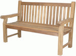 Anderson Teak BH-705S Devonshire 3-Seater Extra Thick Bench