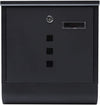 Fine Art Lighting MD01 Outdoor Secure Wall Mounted Locking Steel Mailbox