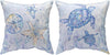 Climaweave Sea Creatures Pillow – Outdoor 18" x 18"