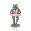 Beach Buddy Frog Sculpture – Metal Garden Decor by SPI Home