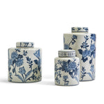 Two's Company 53474 Japanese Blossom Set of 3 Tea Jars