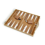 Two's Company 53499 Terra Cane Backgammon Set Game