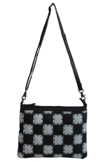 Amerileather Zigzagger Shoulder Bag – Top Grain Lambskin Design with Sleek Profile and Everyday Functionality