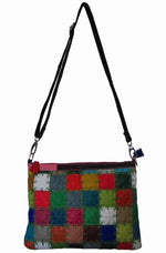 Amerileather Zigzagger Shoulder Bag – Top Grain Lambskin Design with Sleek Profile and Everyday Functionality